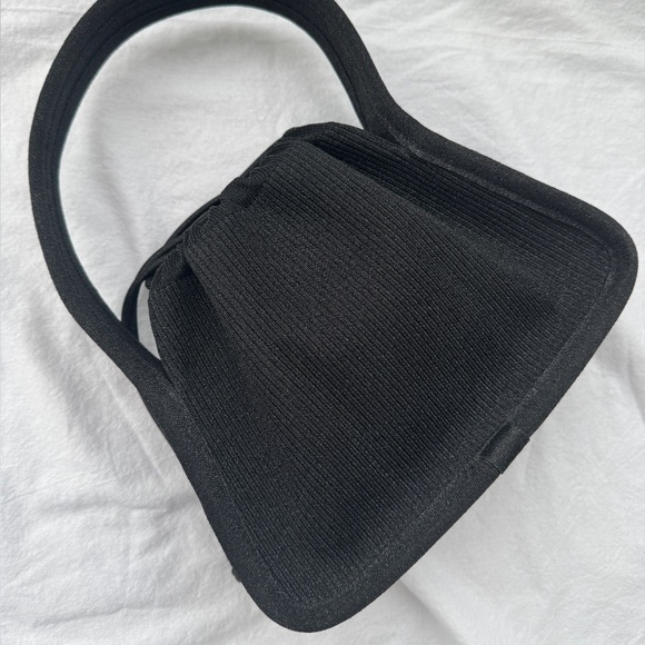 Alexanderwang | Small Metallic Rib-Knit Shoulder Bag - Picture 4 of 6